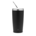 Vaso Térmico De Acero Inoxidable 590ml Con Tapa Y Sorbete