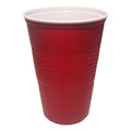 Vaso Plastico Rojo Americano Descartable Fiesta 500ml X 50u Rojo